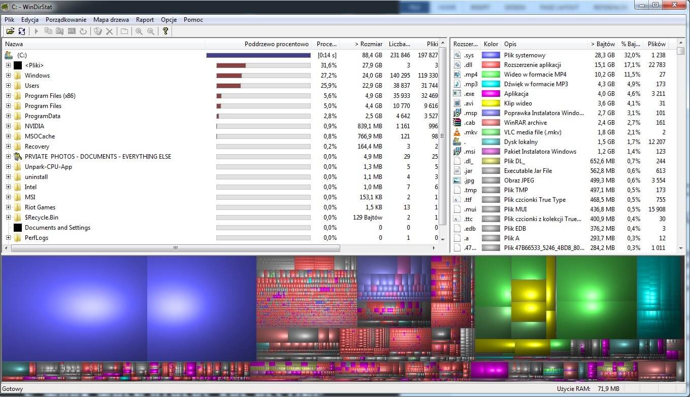 Windows Directory Statistics